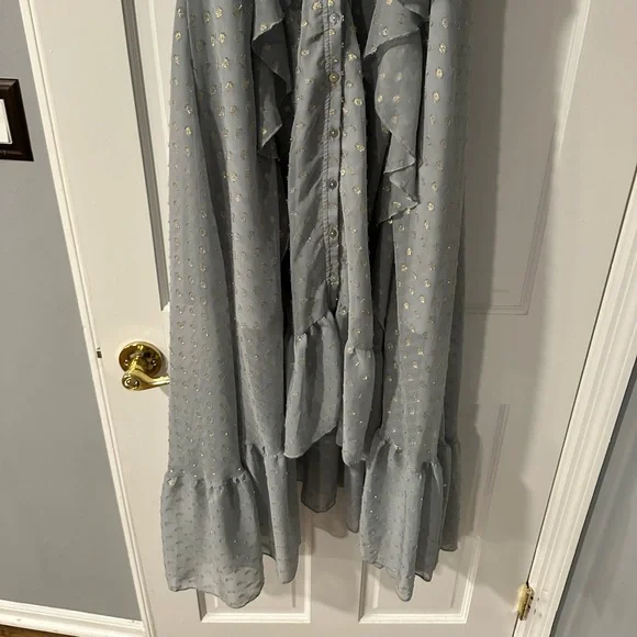 Mia Joy Joyfolie cassie dress in dusty blue size 14